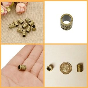 10 pcs Tibetan Dreadlock Hair Beads